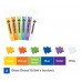 AM SD10P6-T: Amos Sun Deco Set - Tropical Fish 6 pcs